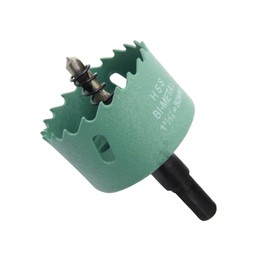 50mm Hole saw LAIWEI hole cutterhole cutter,1.97 Inch HSS Annular Hole Saw Cutter Drill Bit,holes in wood,gypsum board,aluminum profiles, PVC and other materials(1-31/32")