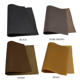 KANEIJI - Lámina de goma para reparación de zapatos, 57 x 38 cm, diferentes colores y grosores a elegir, 1 hoja, Beige, 2mm thickness