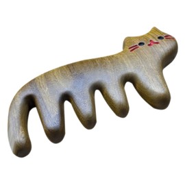 Ipetboom Wooden Detangler Comb for Women Men Massage Scalp Wide Tooth Hair Comb