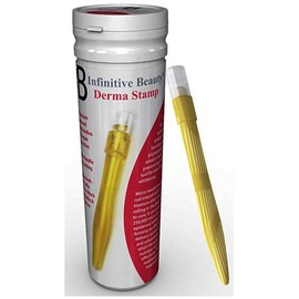 Infinitive Beauty Professioneller Derma-Stempel aus Titan, Mikronadel, alle Größen 0,2 mm, 0,25 mm, 0,3 mm, 0,5 mm, 0,75 mm, 1,0 mm, 1,5 mm, 2,0 mm, 2,5 mm, 3,0 mm (1,0 mm)