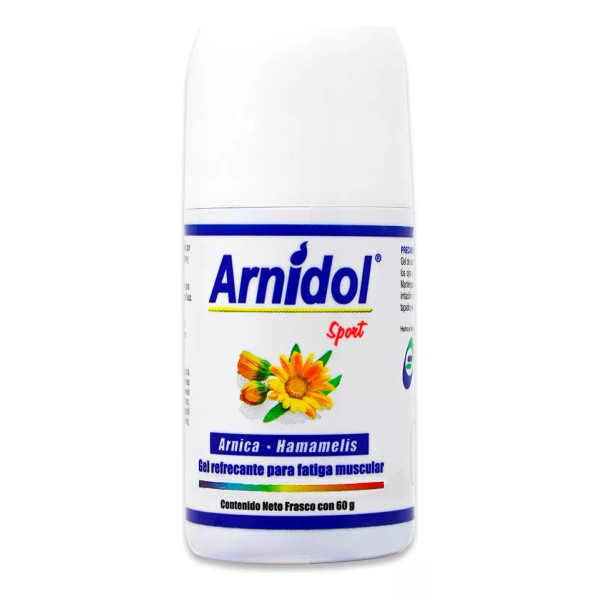 Biosalud Arnidol Sport Roll-on Frasco Con 60 G, Gel Refrescante Para