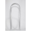 35" (H) x 13" (W) Aluminum Handrail w/Flate Base Plate