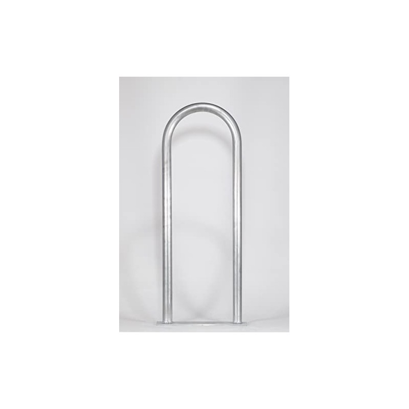 35" (H) x 13" (W) Aluminum Handrail w/Flate Base Plate