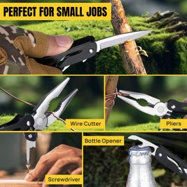 Gifts For Men Him Dad Husband, 28-In-1-Survival Kits, Men'S Gifts Survival Gear, Stocking Stuffers For Men Christmas Birthday Gifts, Unique Cool Gadgets Gifts For Camping, Hiking, Hunting (15-IN-1)