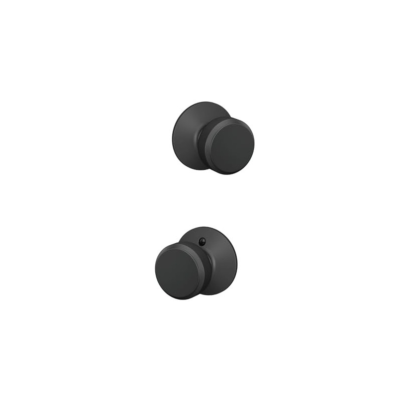 Schlage F10 BWE 622 Bowery Door Knob, Hall & Closet