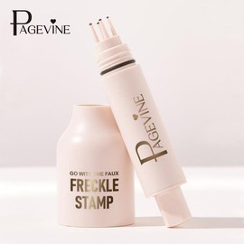 Long Lasting Freckle Stamp Pen, 1 Count Waterproof Fast Drying Freckle Pen, Natural Simulation Freckle Makeup Pen, Makeup Tool for Women, Eyeliner Cosmetic:_Dark Brown_1.5ml