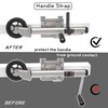 TOWKING Upgraded Spoke Wheel Trailer Jack, 10" Vertical Movement, 1500