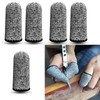 Kodass 10PCS Finger Cots Cut Resistant Protector Finger Covers for