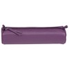Clairefontaine 410163C Pencil Case Round Lambskin Leather Diameter 5.5 x