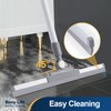 Yocada Rubber Floor Squeegee Broom TPR Blade Adjustable Scrubber Squeegee