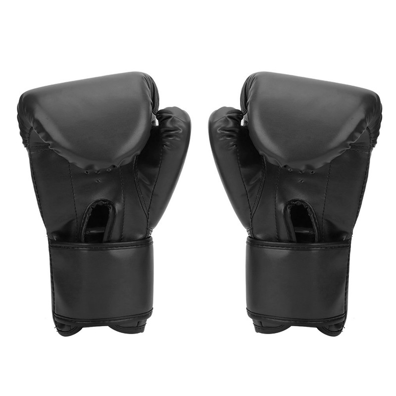 Professional PU Leather Boxing Gloves Breathable Sanda Sparring Sandbag Mitts