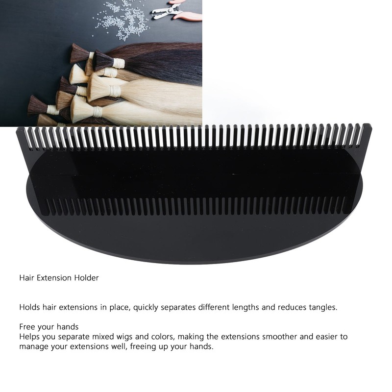 Hair Extension Holder Detachable Easy to Use Reusable Stand Display