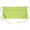 Fame Fabrics 82786 F9 3 Pockets Waist Apron, Lime