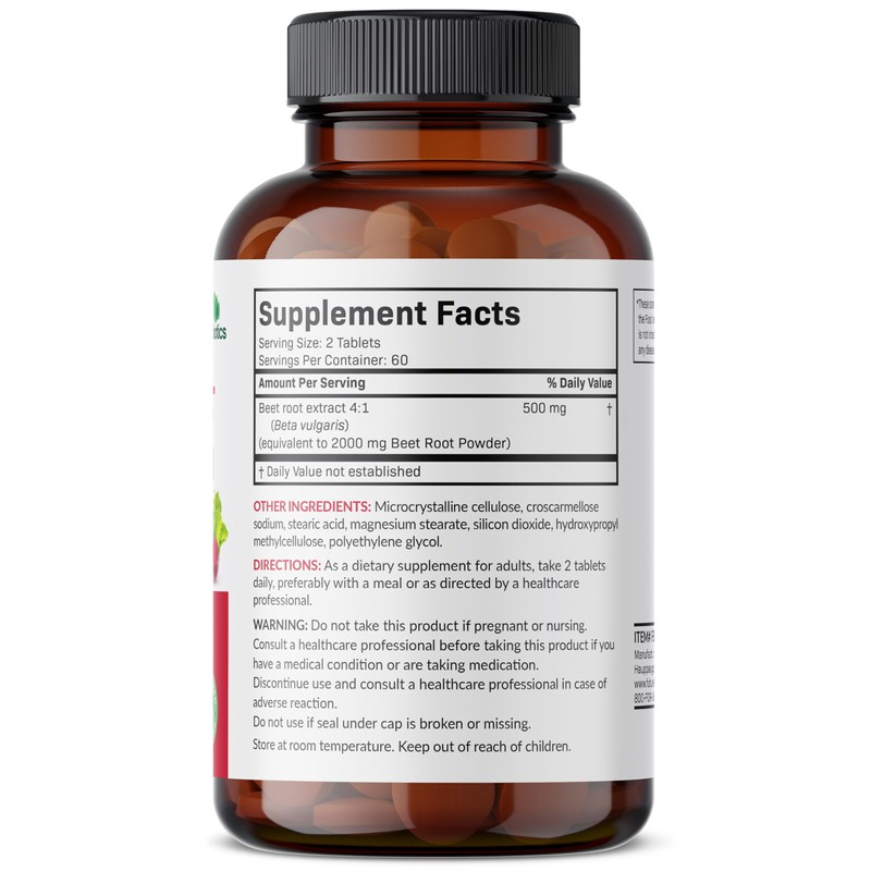 Futurebiotics Beet Root Extra Strength, Non-GMO, 120 Vegetarian Tablets