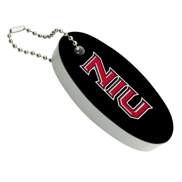 GRAPHICS & MORE Northern Illinois University Secondary Logo Floating Keychain