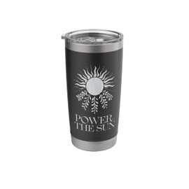 Solar Energy Renewable Energy Power of the Sun Earth Day Stainless Steel Insulated Tumbler