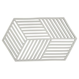 Zone Denmark Hexagon Coaster 24 x 14 x 0.9 cm Warm Grey