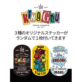 King Gnu x MARO kinggnu Easy Cleansing Shaving Gel Citrus Wood Scent with Original Sticker 5.3 oz (150 g) Marlozy King Nu Marozy Malo Maro Maro