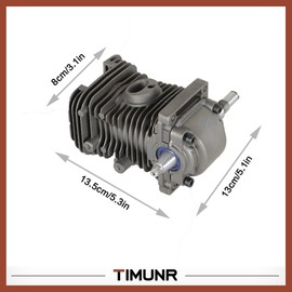 Timunr Replacement for Stihl MS170 MS180 018 Cylinder Piston Kit Crankshaft Assembly 38MM Chainsaw Engine Motor Cylinder 1130 020 1208