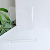 10 Pack Wavy Rectangle Sign with Base, 7 x 5
