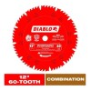 Disco Corte Carburo Diablo Pulg Dientes Sierras Inglete