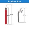 SOVYOULIVE Professional Multi-Material Deburring Tool - 10 HSS Swivel Blades