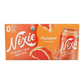 Nixie Sparkling Water Organic Grapefruit Sparkling Water 8 Pack, 12 FZ