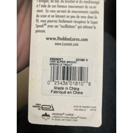 Heddon 5" Super Spook - Speckled Trout