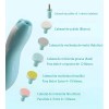 Kit Lima De Uñas Eléctrica Portátil Para Bebé Con Luz