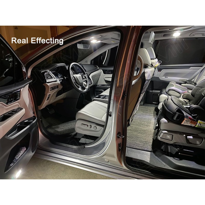 Xpismii 15 Piece 6000K White Odyssey Interior LED Light Kit