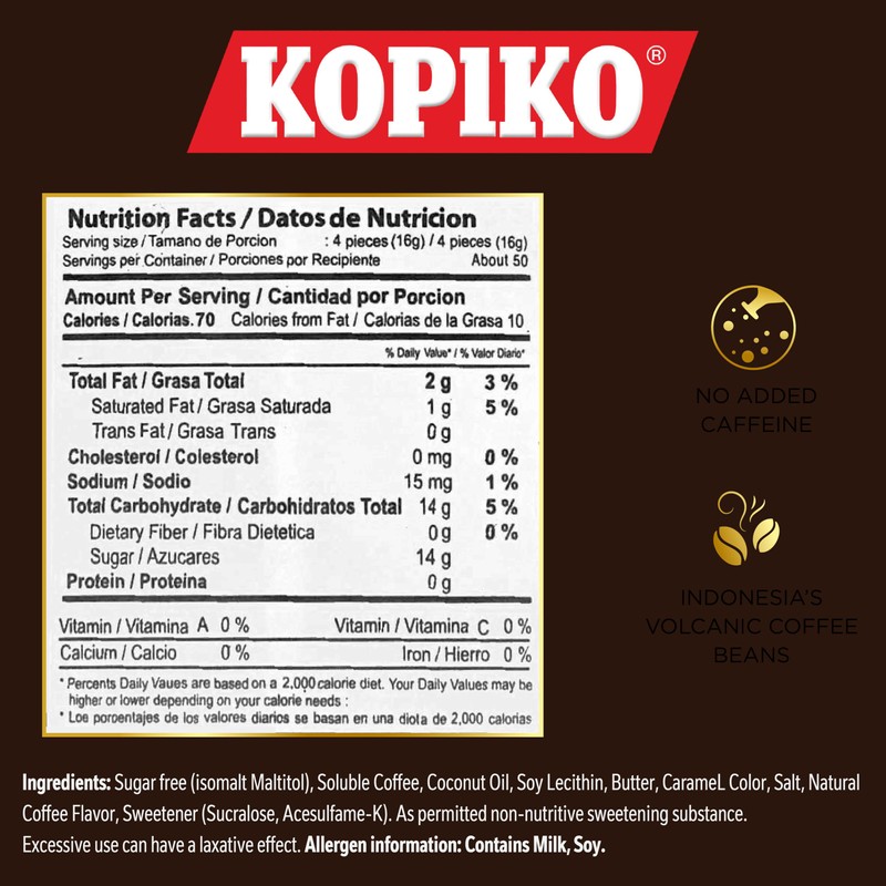 Kopiko Coffee Candy – Bold-Tasty Hard Candy from Indonesia with