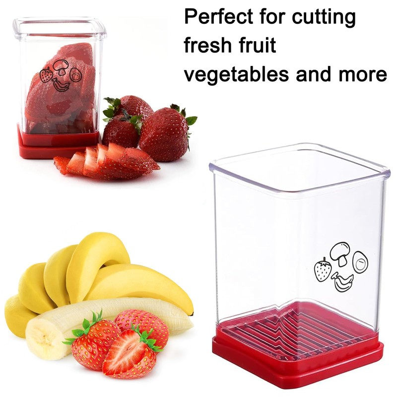 Fruit Slicer, Fruit Cutter, Cup Slicer Fruit and Vegetable Speed