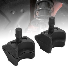 Suspension Split Hub Steering Knuckle Spreader, 2PCS Suspension Strut Spreader Tool with Wrench Steel Effortless Installation Universal Fit Steering Knuckle Hub Spreader