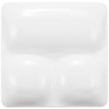 Fukui Craft ZA-408639 Plate, Made in Japan, Party Plate, Two-Half