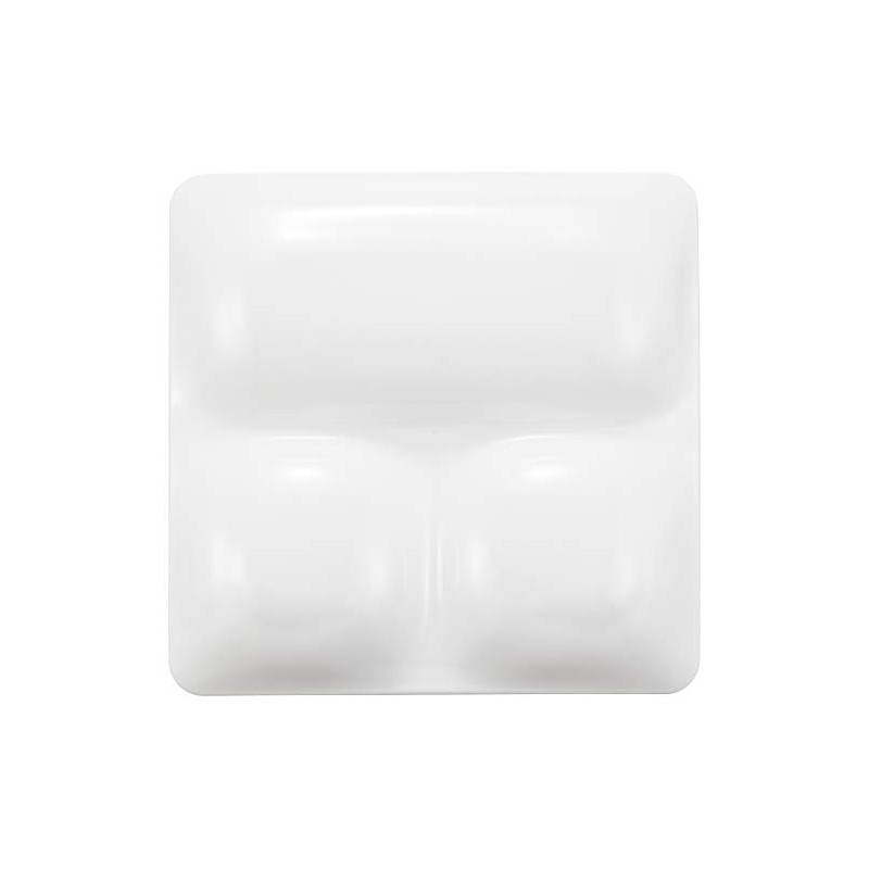 Fukui Craft ZA-408639 Plate, Made in Japan, Party Plate, Two-Half