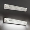 ZUZITO Modern Bathroom Light Fixtures Over Mirror 30 inch Crystal
