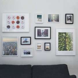 Blisstime Picture Hanging Kit - 100 Feet Braided Hanging Wire, 60 Pcs D Ring Picture Hangers with Screws and 60 Pcs Aluminum Crimping Loop Sleeve for Canvas Paintings, Photo Frames