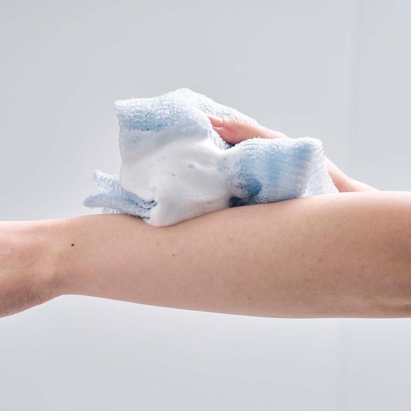 Aisen BTD05 Body Towel, Bublich, Firm, Thick Foam Overflows, 11.0
