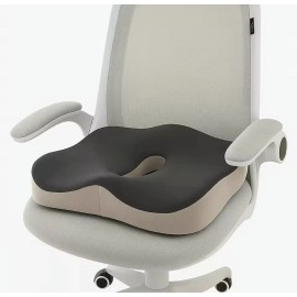 Unbranded Memory foam seat cushion, with a central groove ergonomic pressure pad