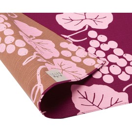 Sanyo Shoji 14-054110 Kyoto Double-Sided Hospitality Bath Brush, Medium Width, Grape, Wine Color, Approx. 19.7 inches (50 cm) Width