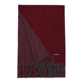 [Buyer] NWCW30 Wool Cashmere Sustainable, Reversible Scarf, Women's, Men's, Women's, Men's Scarf, Wool Scarf, Cashmere, Plain, Wine Reversible