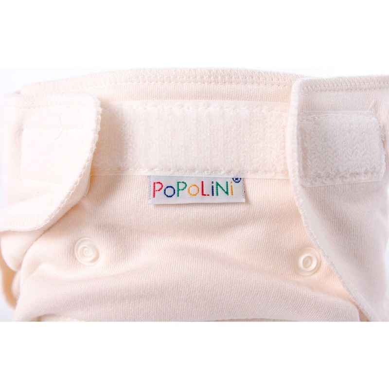 POPOLINI Windelhose "Ultra Fit" couche en tissu, naturel