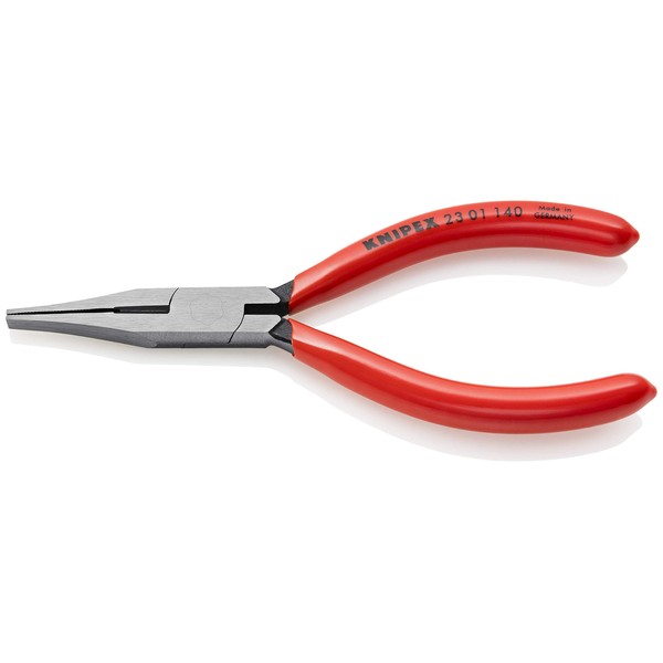 Knipex 23 01 140 Flat Nose Pliers with cutting edges