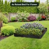 mestyl Landscape Edging, 39" LX 6" H Metal Garden Edging