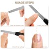 Sularpek 6 Pack Metal Nail File, Nail File, Professional Nail