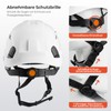 Mustbau Hard Hat Construction Safety Helmet Vented Lightweight Hardhat with