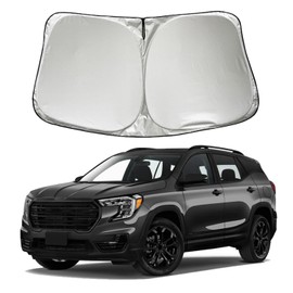 SZYUCHEN Car Windshield Sun Shade Sunshade Compatible with GMC Terrain 2024 2023 2022 2021 2020-2018 Accessories, Car Front Window Sun Shield