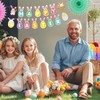 SEDEX Easter Party Decorations, Happy Easter Banner Hanging Paper Fan