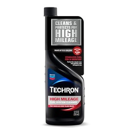 Chevron Chevron Techron High Mileage Fuel System Cleaner, 12 oz, Pack of 6