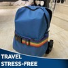 4 Pack Heavy Duty Luggage Straps – Adjustable Suitcase Packing